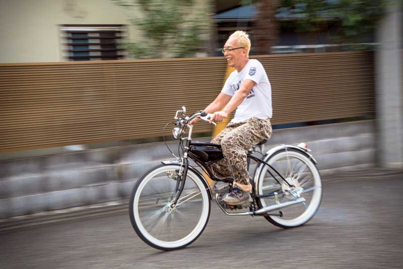 モペット バイク 自転車として乗る